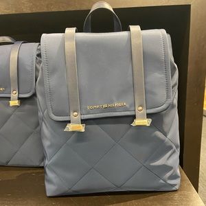 Tommy Hilfiger blue bookbag